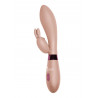 Wibrator z masażerem łechtaczki sex 10trybów 20cm