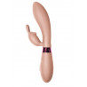 Wibrator z masażerem łechtaczki sex 10trybów 20cm