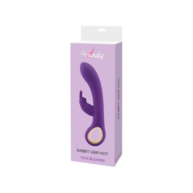 Wibrator-Twin Touch Grip Purple