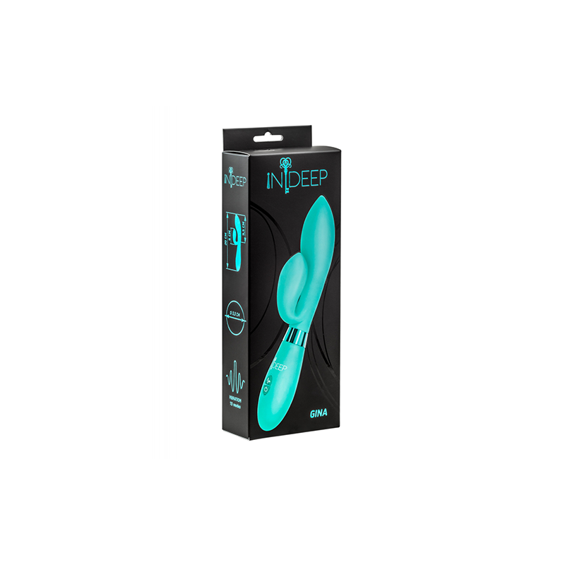 Wibrator-Vibrator Indeep Gina Turquoise