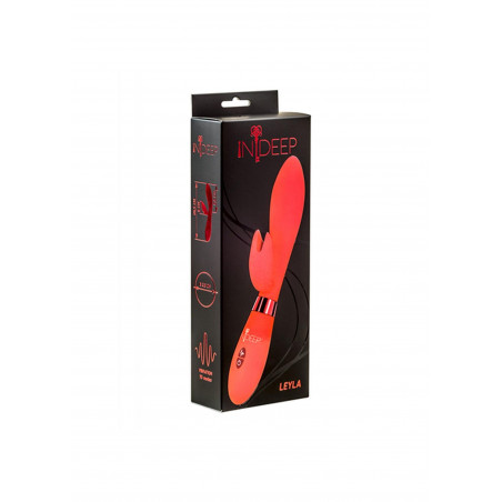 Wibrator-Vibrator Indeep Leyla Red