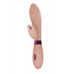 Wielofunkcyjny mocny wibrator z masażerem 20cm