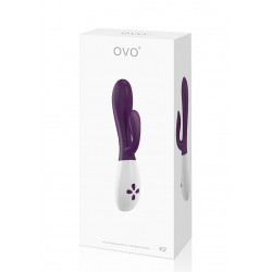 Wibrator-OVO K2 RABBIT BLACKBERRY