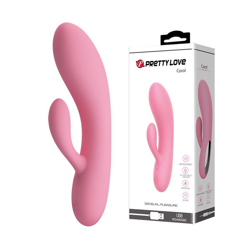 Anatomiczny wibrator punkt g łechtaczka usb 16cm Anatomiczny wibrator punkt g łechtaczka usb 16cm
