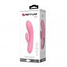 Anatomiczny wibrator punkt g łechtaczka usb 16cm