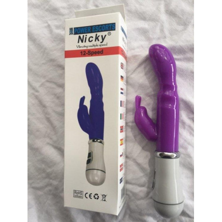 Nicky purple 13 speed g spot vibrating 22 cm
