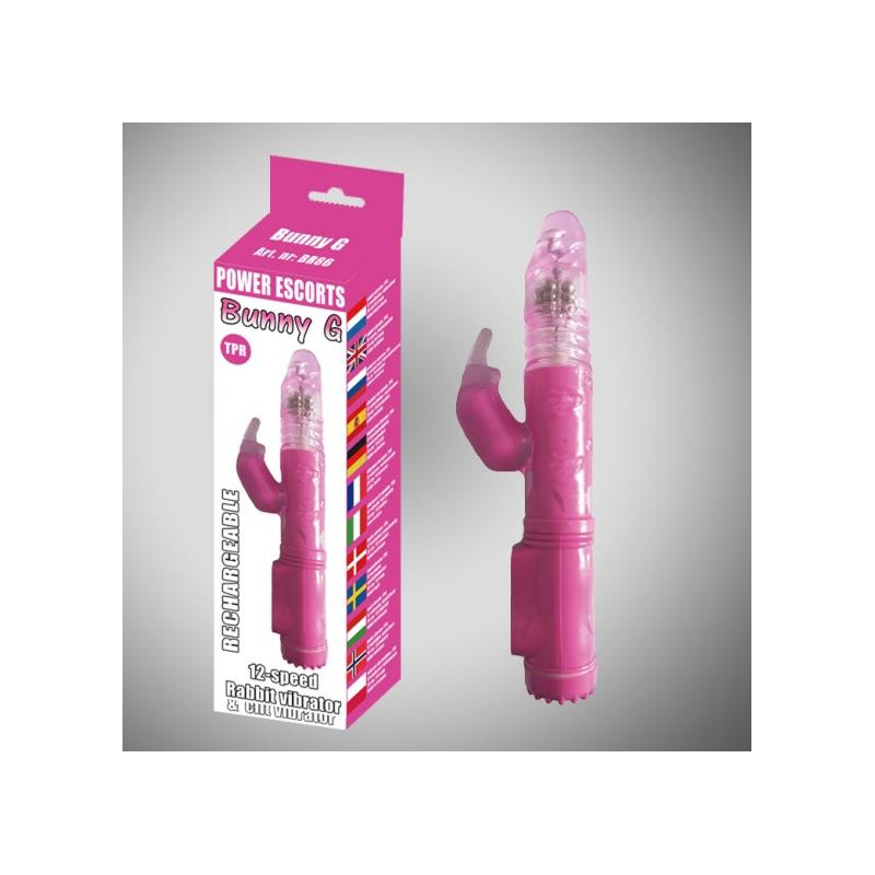 Bunny g  pink rechargeable rabbit 25 cm