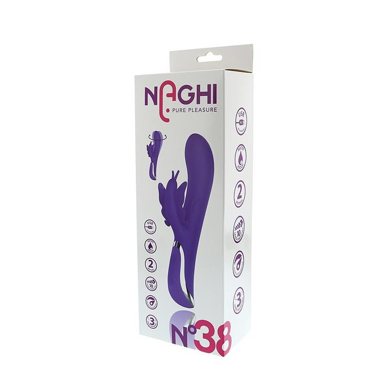 NAGHI NO.38 RECHARGEABLE DUO VIBRATOR