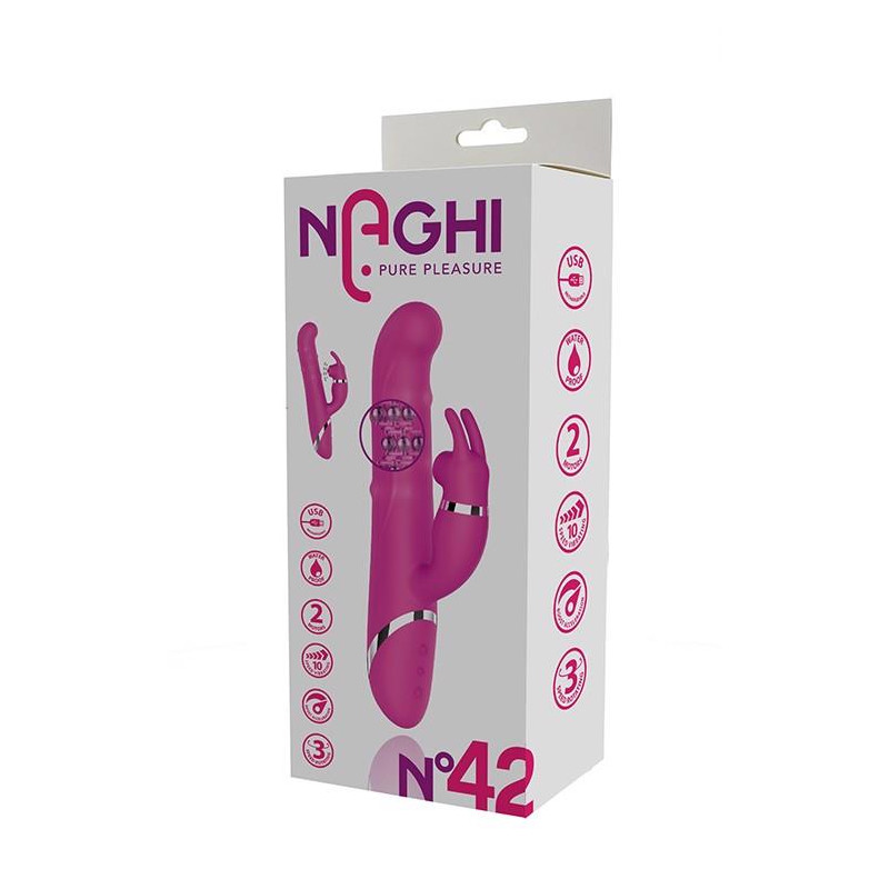 NAGHI NO.42 RECHARGEABLE DUO VIBRATOR