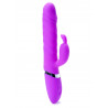 Wibrator królik rotacja posuw grzanie 18tryb 24cm