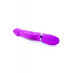 Wibrator królik rotacja posuw grzanie 18tryb 24cm