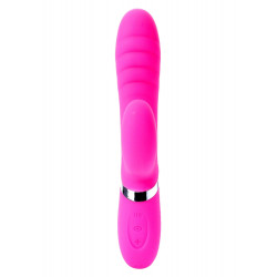 Wibator ze stymulatorem łechtaczki i punktu g 22cm