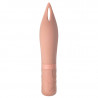 Rechargeable Mini Vibrator Universe Airy's Mystery Arrow Beige