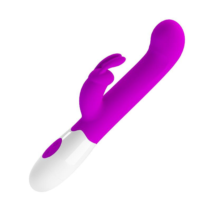 Wielofunkcyjny wibrator króliczek 20 cm 30 trybów