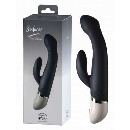 MINDS of LOVE Seducer Dual Vibrator anthracite