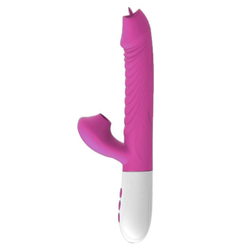 Wibrator króliczek posuw masażer bezdotykowy 23cm Wibrator króliczek posuw masażer bezdotykowy 23cm