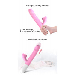 Wibrator króliczek posuw masażer bezdotykowy 23cm