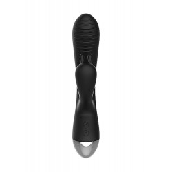 E-Stimulation Rabbit Vibrator - Black