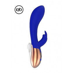 Heating Rabbit Vibrator - Opulent - Blue