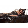 Vinyl Duvet Cover black