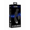 Remote Controlled E-Stim & Vibrating G/P-Spot Vibrator - Black