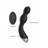 Remote Controlled E-Stim & Vibrating G/P-Spot Vibrator - Black