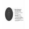 Remote Controlled E-Stim & Vibrating G/P-Spot Vibrator - Black