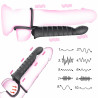 Wibrator analny dildo pierścienień na penis jądra