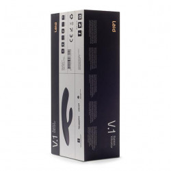 Laid - V.1 siliconen konijnenvibrator zwart