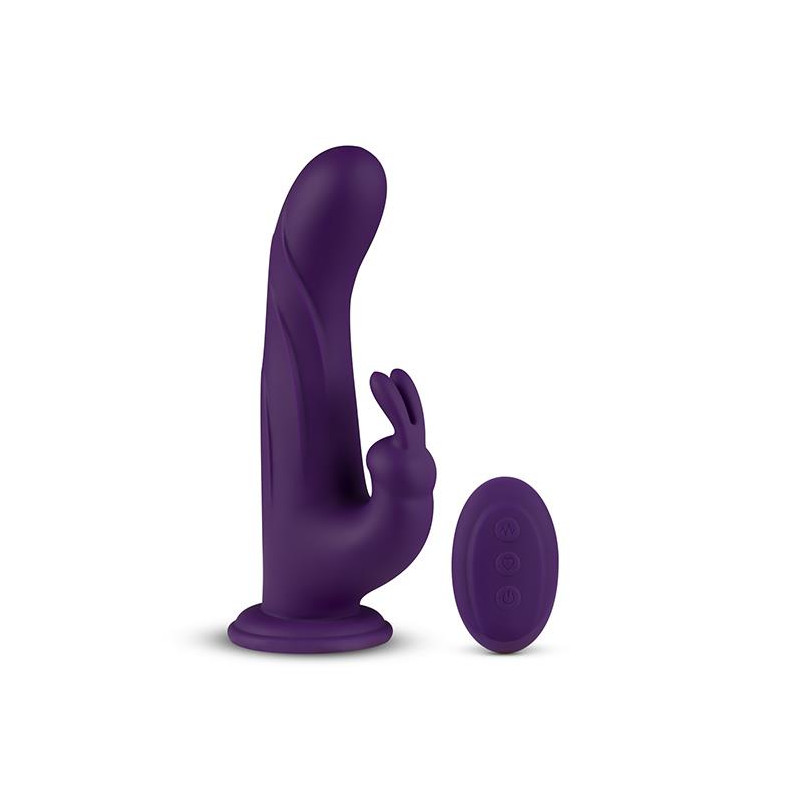 Wibrator królik - Whirl-Pulse Rotating Vibrator & Remote Control Purple
