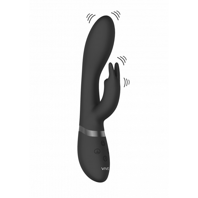 Wibrator-Zosia - Classic G-Spot Rabbit - Black