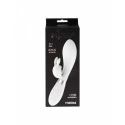 Wibrator-Rechargeable Vibrator Indeep Theona White