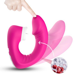 Wibrator punktu g masażer łechtaczki 9 trybów 14cm