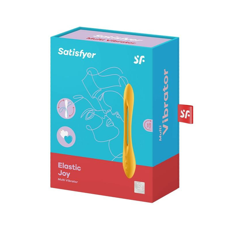 Wibrator podwójny satisfyer elastic joy 10 trybów
