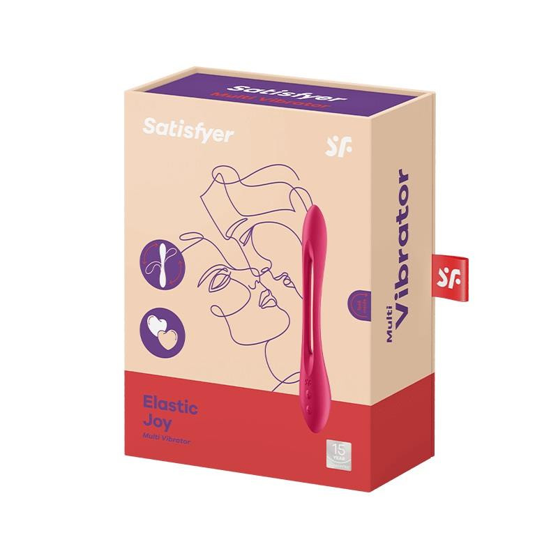 Wibrator podwójny satisfyer elastic joy 10 trybów