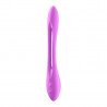 Wibrator podwójny Satisfyer Elastic Joy 10 trybów 23cm fioletowy