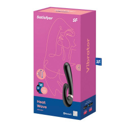 Wibrator-Heat Wave Connect App (Black)