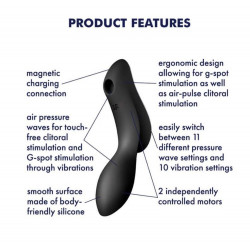 Wibrator-Curvy Trinity 2 (black)