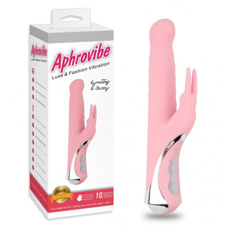 Wibrator królik rotacja sex masażer 10 trybów 24cm