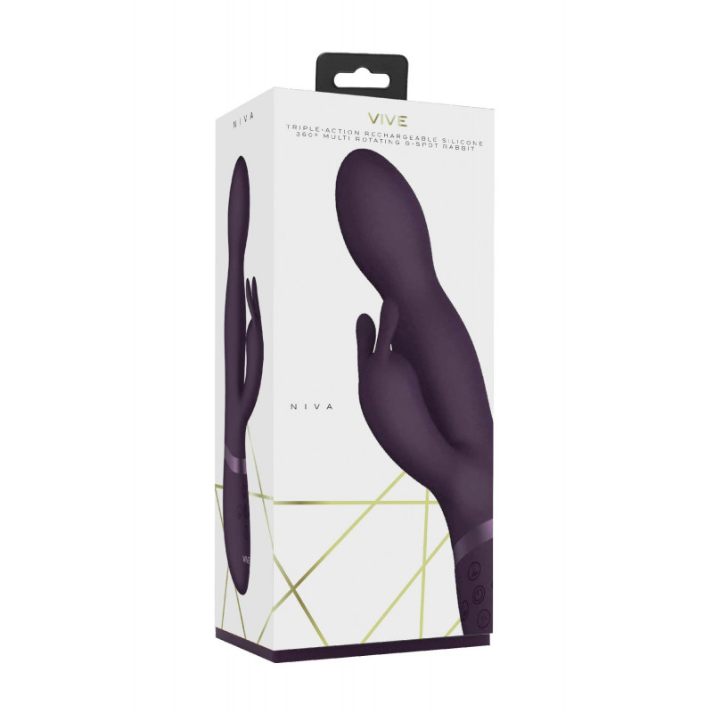 Wibrator królik - 360degrees Rabbit - Purple Wibrator królik - 360degrees Rabbit - Purple