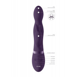 Wibrator królik - 360degrees Rabbit - Purple
