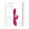Wibrator masażer - Spinning G-spot Rabbit - Pink