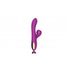Dual Vibrator with Sucking Function Purple