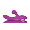 Dual Vibrator with Sucking Function Purple