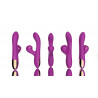 Dual Vibrator with Sucking Function Purple
