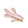 Dual Vibrator with Sucking Function Pink