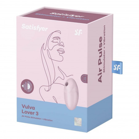 Stymulator łechtaczki Satisfyer Vulva Lover 3 pink