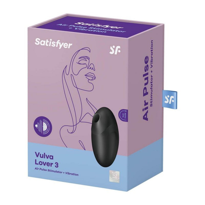 Stymulator łechtaczki Satisfyer Vulva Lover3 black Stymulator łechtaczki Satisfyer Vulva Lover3 black