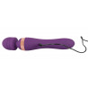 Wibrator i masażer łechtaczki 2 końce 21cm 8trybów