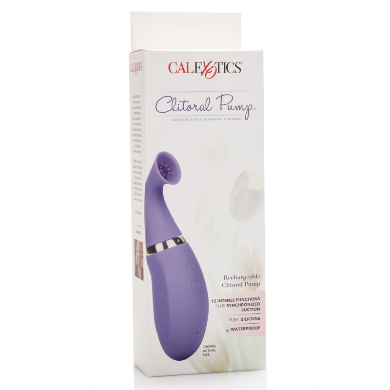 Stymulator-RECHARGEABLE CLITORAL PUMP PURPLE
